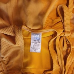 Time and true swimsuit yellow size M
